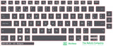 SticKeys for Dell Latitude 5320, 5330, 7320, 7330, 5320 2in1