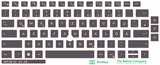 SticKeys for Dell Latitude 5320, 5330, 7320, 7330, 5320 2in1