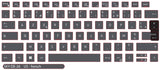 SticKeys for Dell Latitude 5320, 5330, 7320, 7330, 5320 2in1