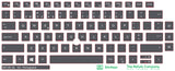 SticKeys for Dell Latitude 5320, 5330, 7320, 7330, 5320 2in1