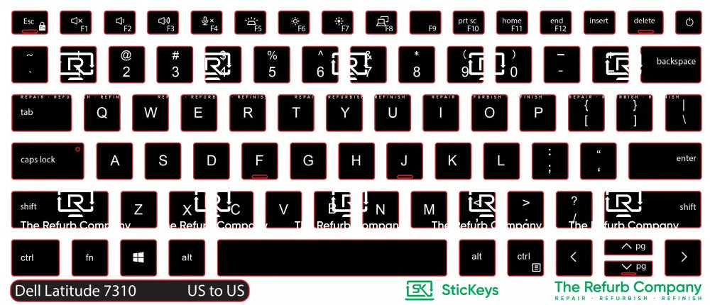 SticKeys® for Dell Latitude 7310