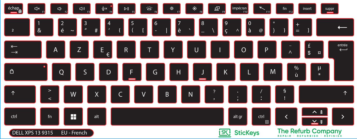 SticKeys® for Dell XPS 9315