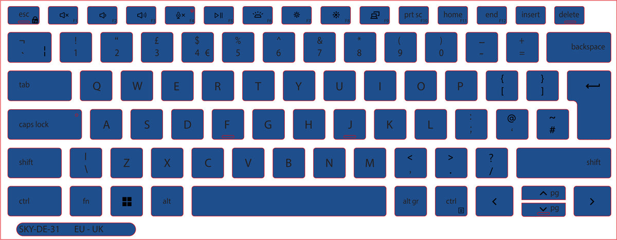 SticKeys for Dell XPS 9315