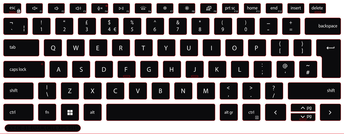 SticKeys for Dell XPS 9315