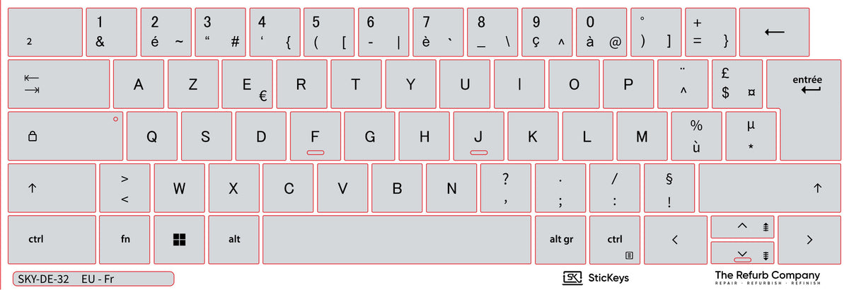 SticKeys for Dell XPS 13 Plus 9320