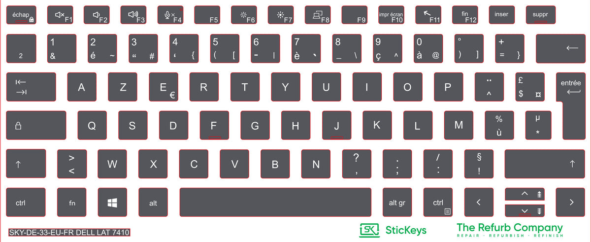 SticKeys for Dell Latitude 7410