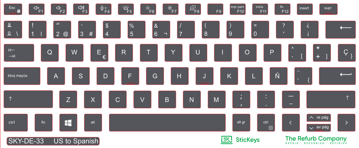 SticKeys for Dell Latitude 7410
