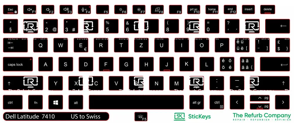 SticKeys® for Dell Latitude 7410