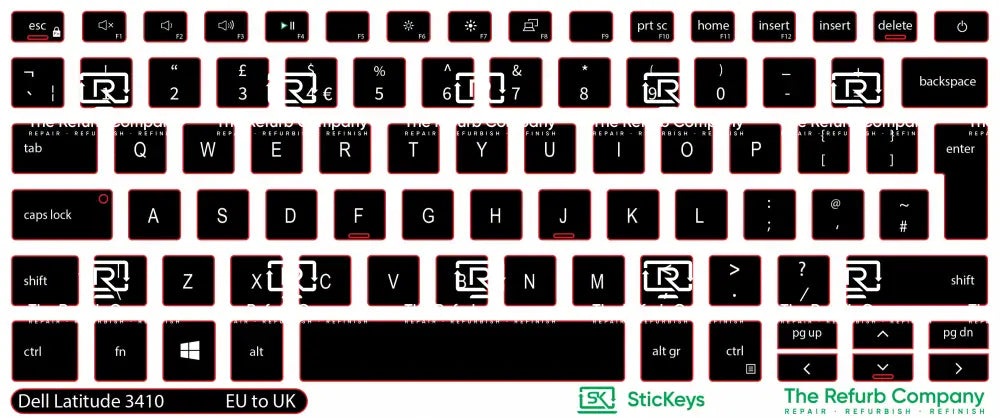SticKeys® for Dell Latitude 3410