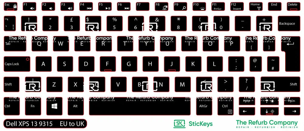 SticKeys® for Dell XPS 9365 13