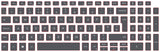 SticKeys for Dell Latitude 3510 / Vostro 3500 3501, 3501