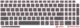 SticKeys for Dell Latitude 3510 / Vostro 3500 3501, 3501