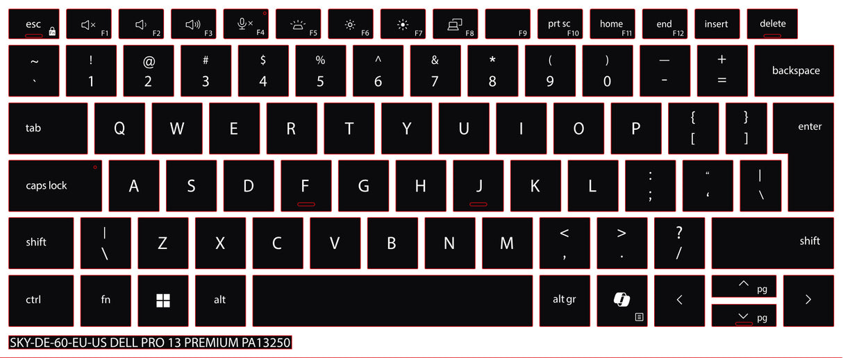 SticKeys for Dell Pro 13 Premium PA13250