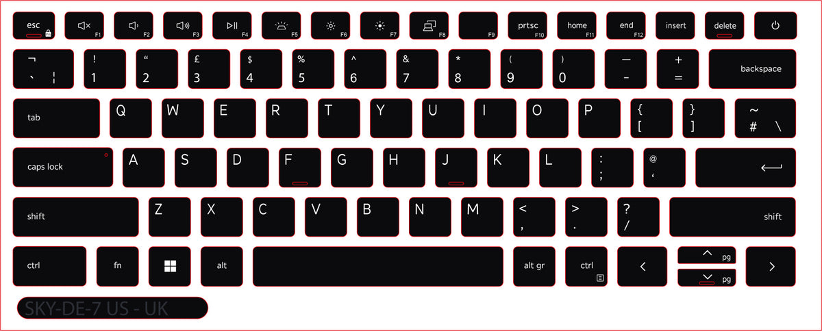 SticKeys for Dell Vostro 5410, 5415