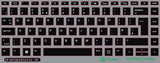 SticKeys for HP EliteBook 640 645 G9, G10 / ProBook 440 G8, G9, G10 / ProBook 445 G8, G9, G10