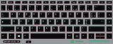 SticKeys for HP EliteBook 640 645 G9, G10 / ProBook 440 G8, G9, G10 / ProBook 445 G8, G9, G10