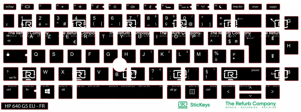 SticKeys® for HP Probook 640 G4 / G5