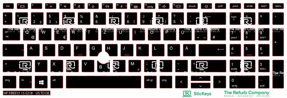 SticKeys® for HP Firefly 15 G7