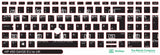 SticKeys® for HP Probook 450 G5 / 455 G5 / 470 G5 / 650 G4,G5 /  655 G4, G5