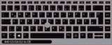 SticKeys for HP EliteBook 840 845 G5, G6, / 745 G6 / HP Studio x360 G5
