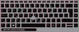 SticKeys for HP EliteBook 840 845 G5, G6, / 745 G6 / HP Studio x360 G5