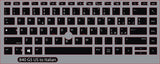 SticKeys for HP EliteBook 840 845 G5, G6, / 745 G6 / HP Studio x360 G5