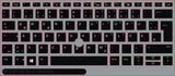 SticKeys for HP EliteBook 830 G5, G6 / 735 G6