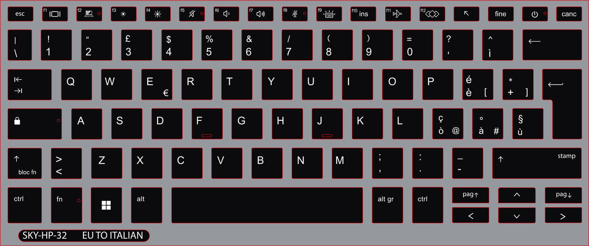 SticKeys for HP EliteBook 830/835 G9/G10