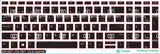 SticKeys® for HP Probook 450 G6, G7 / 455 G6
