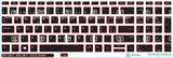 SticKeys® for HP Probook 450 G6, G7 / 455 G6