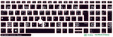 SticKeys® for HP Zbook 15 G5, G6 /  17 G5, G6