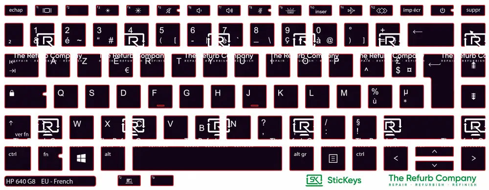 SticKeys® for HP Probook 640 G8