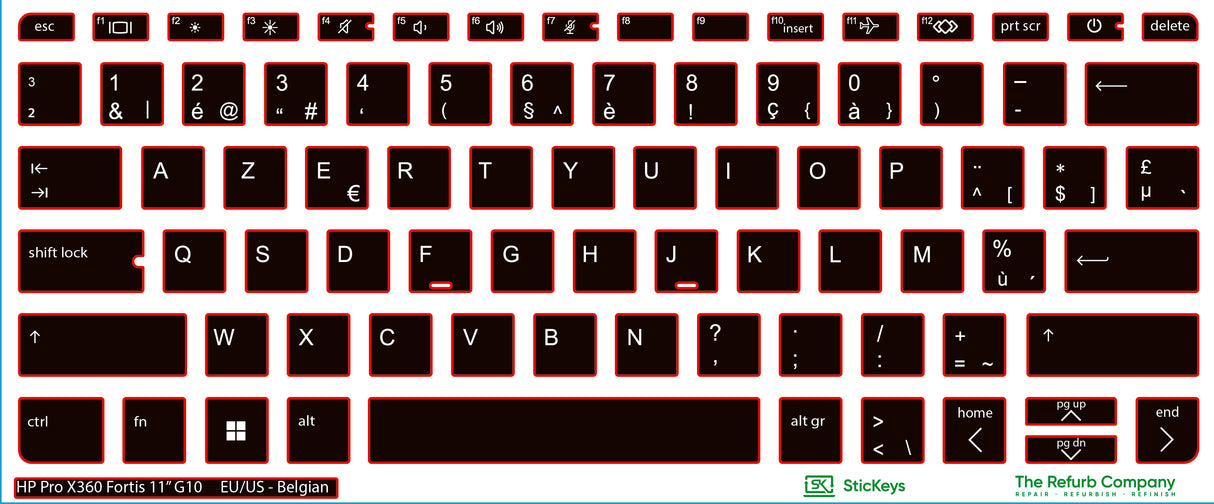 SticKeys for HP Pro x360 Fortis 11" G10