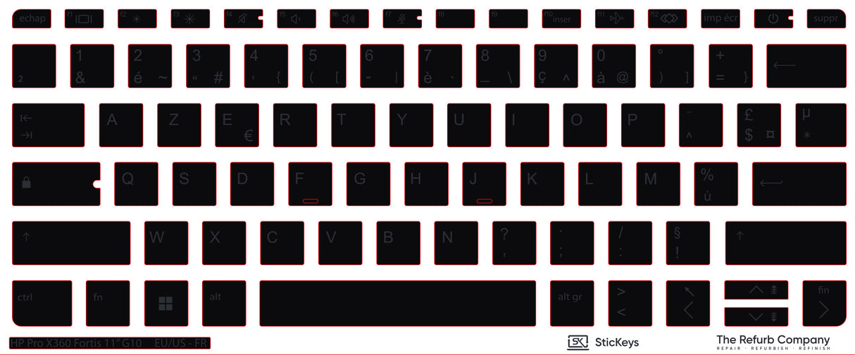 SticKeys for HP Pro x360 Fortis 11" G10