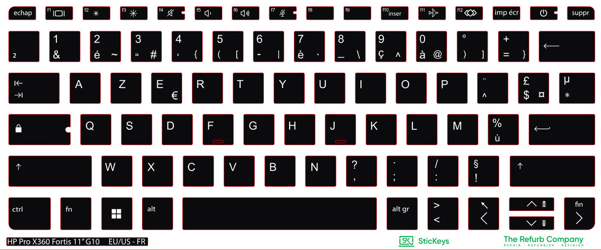 SticKeys for HP Pro x360 Fortis 11" G10