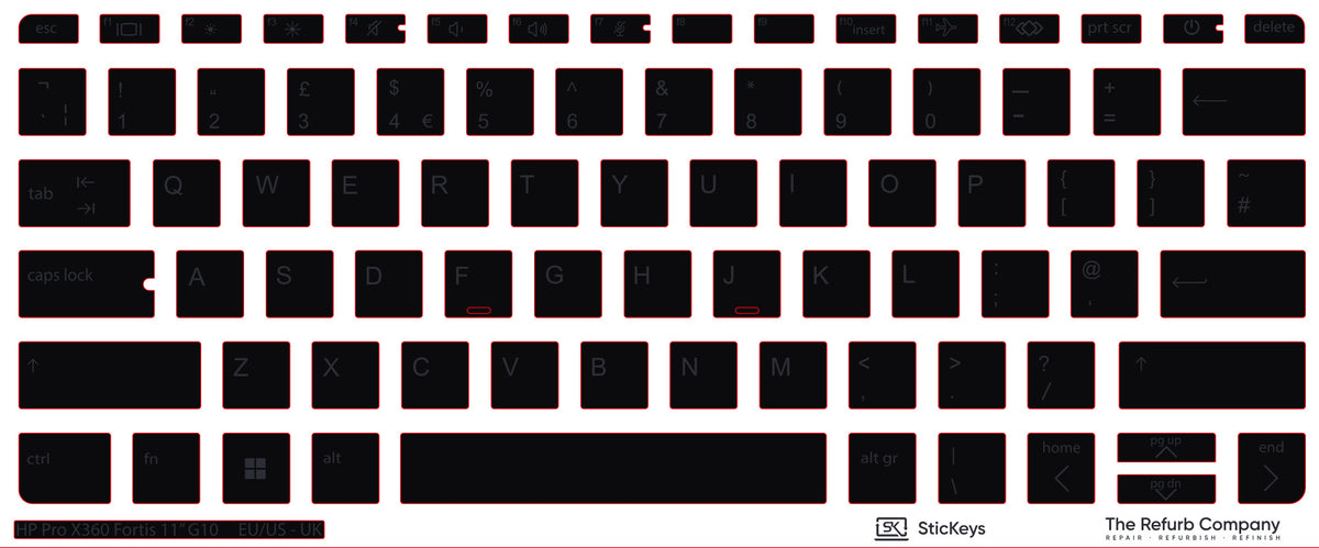 SticKeys for HP Pro x360 Fortis 11" G10
