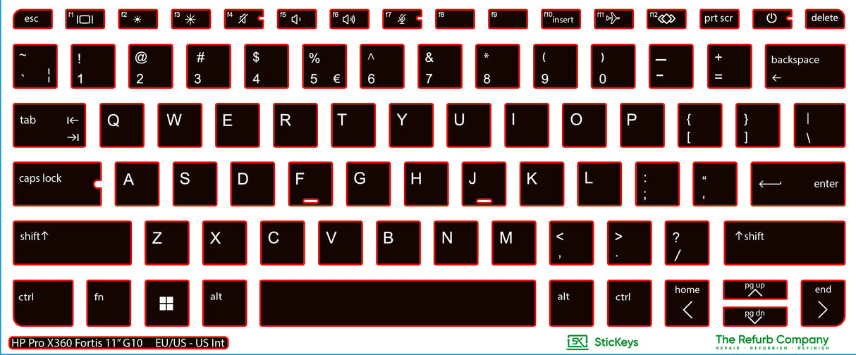 SticKeys for HP Pro x360 Fortis 11" G10