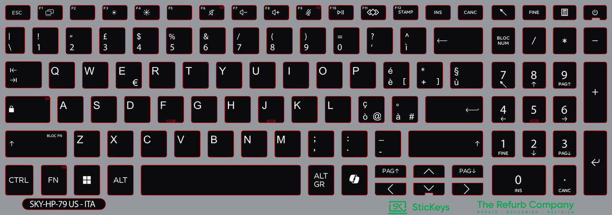 SticKeys for HP ProBook 460 G11