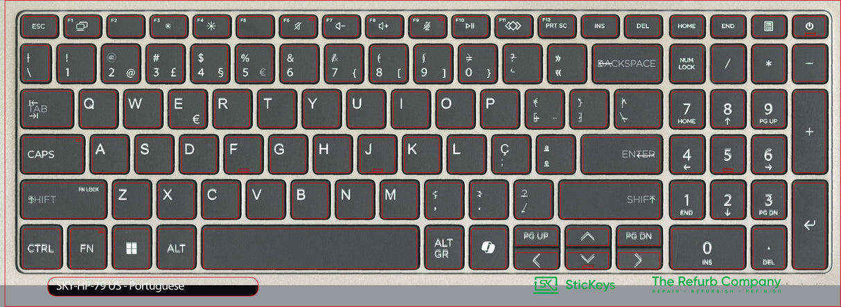 SticKeys for HP ProBook 460 G11