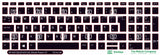 SticKeys® for HP Probook 450 G8, G9, G10 /  650 G8, G9 / HP Zbook Power G7