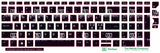 SticKeys® for HP Probook 450 G8, G9, G10 /  650 G8, G9 / HP Zbook Power G7