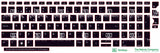 SticKeys® for HP Probook 450 G8, G9, G10 /  650 G8, G9 / HP Zbook Power G7
