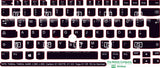 SticKeys® for Lenovo Thinkpad  L380, L390, T470, T480,  T480s,  T490, T490s / Yoga L380, A485 / Carbon X1 G6, G7, G8 /  X1 Tablet G3 / Yoga X1 G5