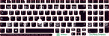 SticKeys® for Lenovo Thinkpad P52, P52s / P53, P53S / P72 / P73 / T570 / T580 / T590