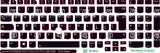 SticKeys® for Lenovo Thinkpad P52, P52s / P53, P53S / P72 / P73 / T570 / T580 / T590