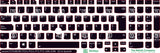 SticKeys® for Lenovo Thinkpad P52, P52s / P53, P53S / P72 / P73 / T570 / T580 / T590