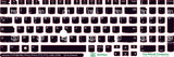 SticKeys® for Lenovo Thinkpad P52, P52s / P53, P53S / P72 / P73 / T570 / T580 / T590