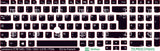 SticKeys® for Lenovo Thinkpad L570 / P50s / T540 / T550 / T560