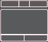 Track & Button Skinz for Dell Precision 3541