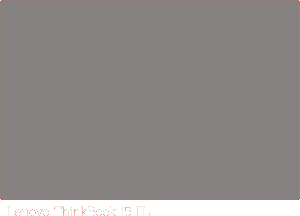 Track & Button Skinz for Lenovo ThinkBook 15 IIL